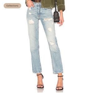 GRLFRND Helena High Rise Straight Crop